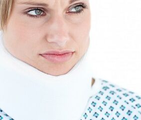 neck brace for osteochondrosis